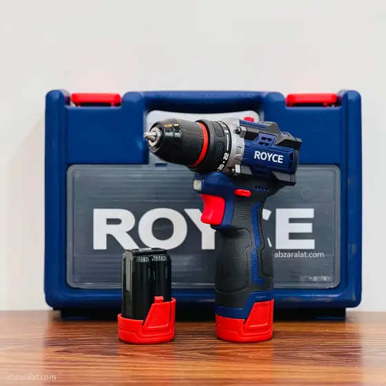 دریل شارژی اصلی 16.8 ولت واقعی رویس مدل RBLED-16.8V-10