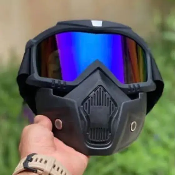 عینک نقابدار موتور سواری