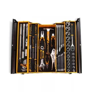 جعبه بکس و ابزار 59 پارچه صنعتی دینگی مدل ۱۱۰۰۵۹