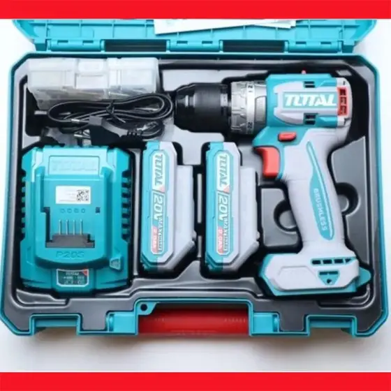 دریل شارژی توتال 20 ولت اصلی مدل TDLI20668