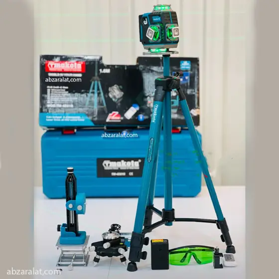 تراز لیزری ماکوتا چهار بعدی پایه دار سری جدید