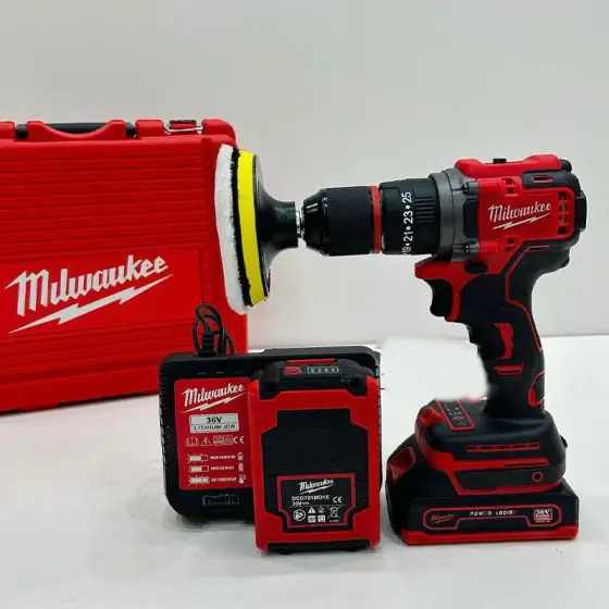دریل شارژی 36 ولت میلواکی نیم پک