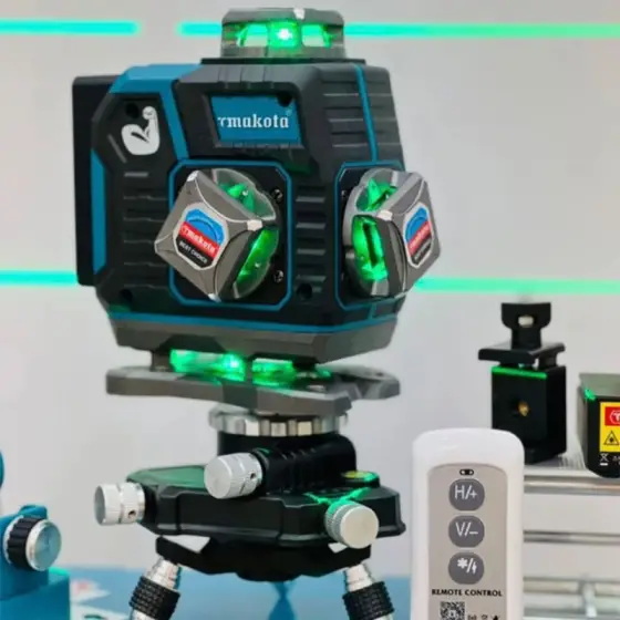 تراز لیزری 4 بعدی ماکوتا محافظ چرخشی طرح جدید TM-22wf