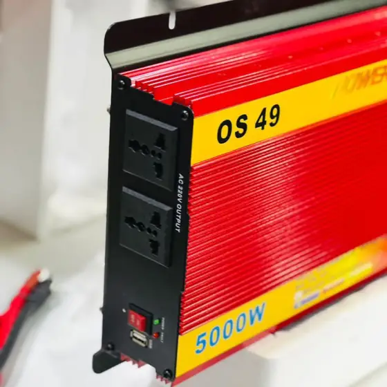 مبدل برق 5000 وات جی همستار 12 به 220 ولت