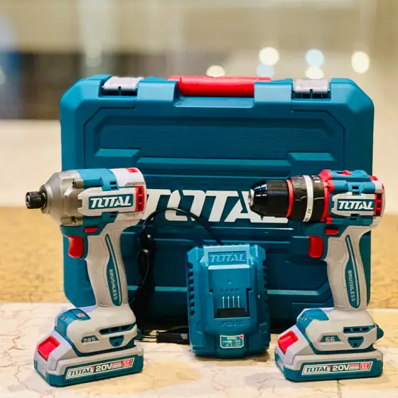 دریل و ایمپکت شارژی توتال TDLI20668