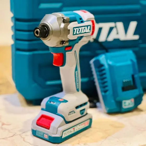 دریل و ایمپکت شارژی توتال TDLI20668