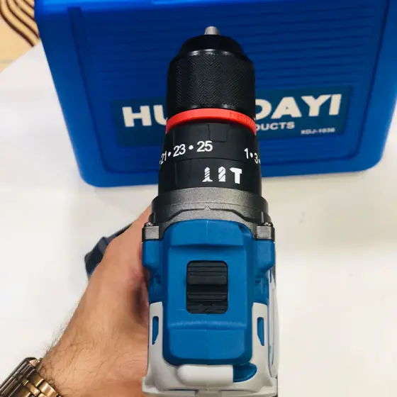 دریل شارژی 36 ولت هیوندا مدل نیم پک