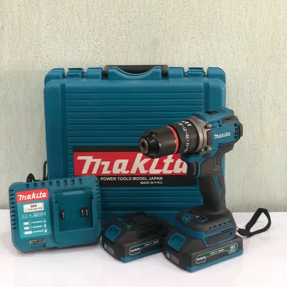 دریل شارژی 36 ولت ماکیتا مدل نیم پک
