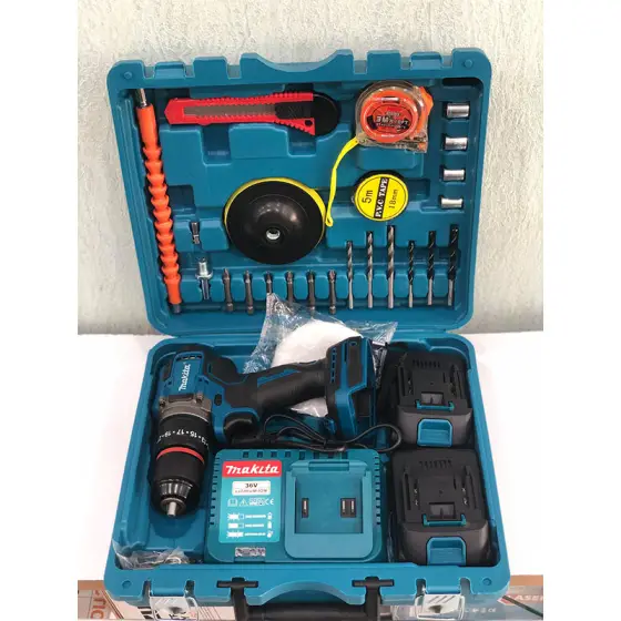دریل شارژی 36 ولت ماکیتا مدل نیم پک