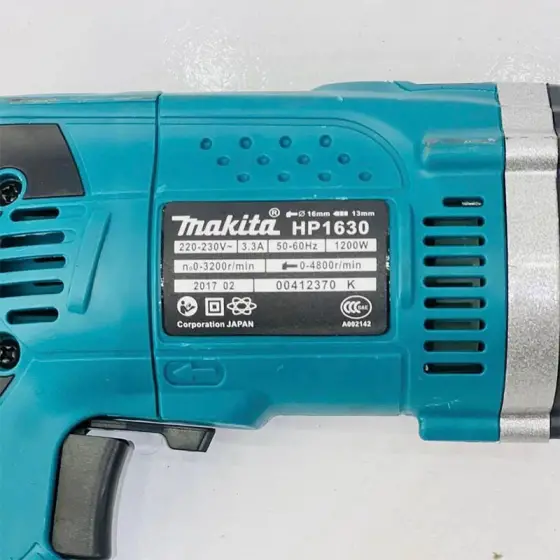 پک دو قلو ماکیتا مشخصات دریل مدل HP1630