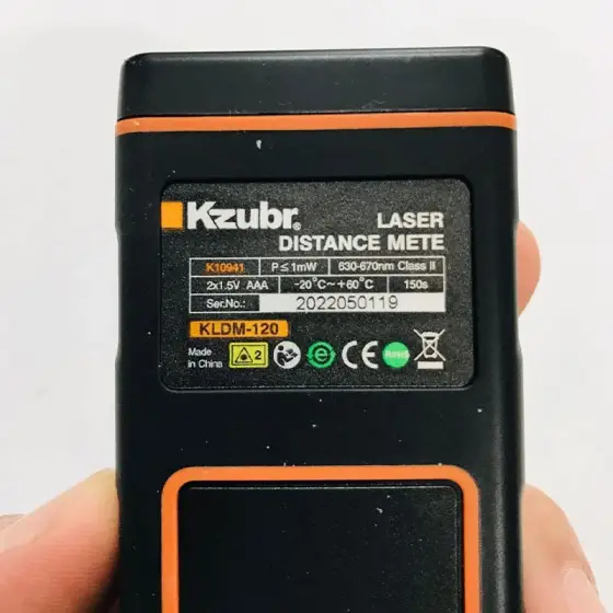 متر لیزری زوبر 100 متر مدل K10941