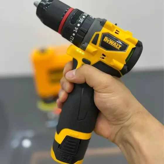 دریل شارژی 24 ولت سری جدید با پد پولیش دیوالت