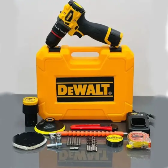 دریل شارژی 24 ولت سری جدید با پد پولیش دیوالت