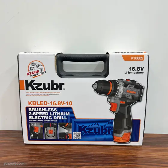 دریل شارژی اصلی 16.8 ولت واقعی زوبر مدل KBLED-16.8V-10